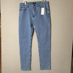 TAYLRD Jeans Mens Size 36x34 Blue Taylrd Fit Straight Preppy Casual Chore NWT